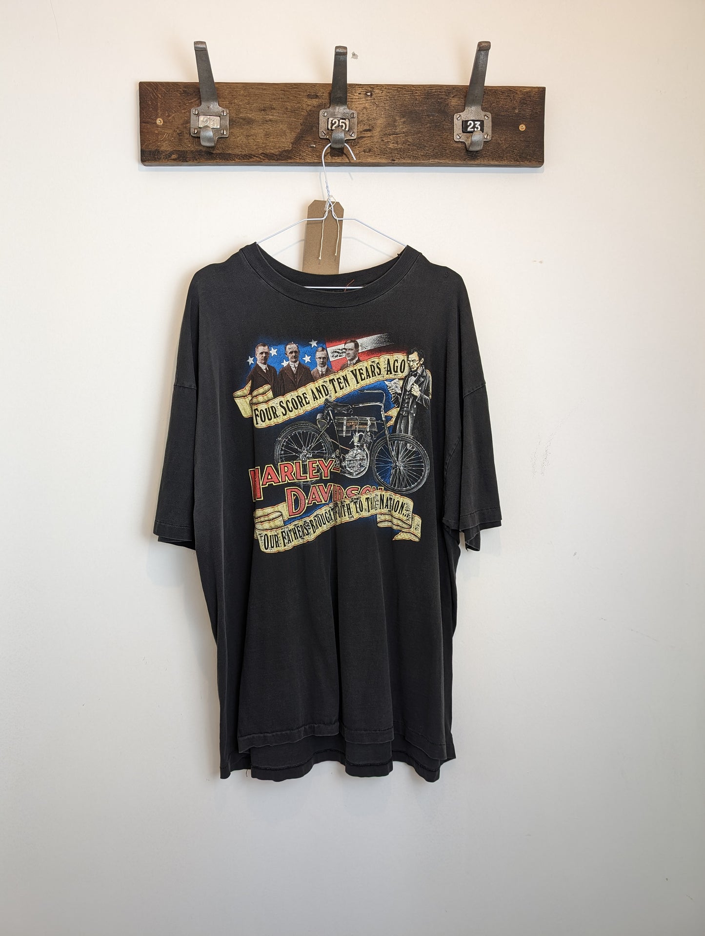 Harley Davidson true vintage trashed American unisex t-shirt premium