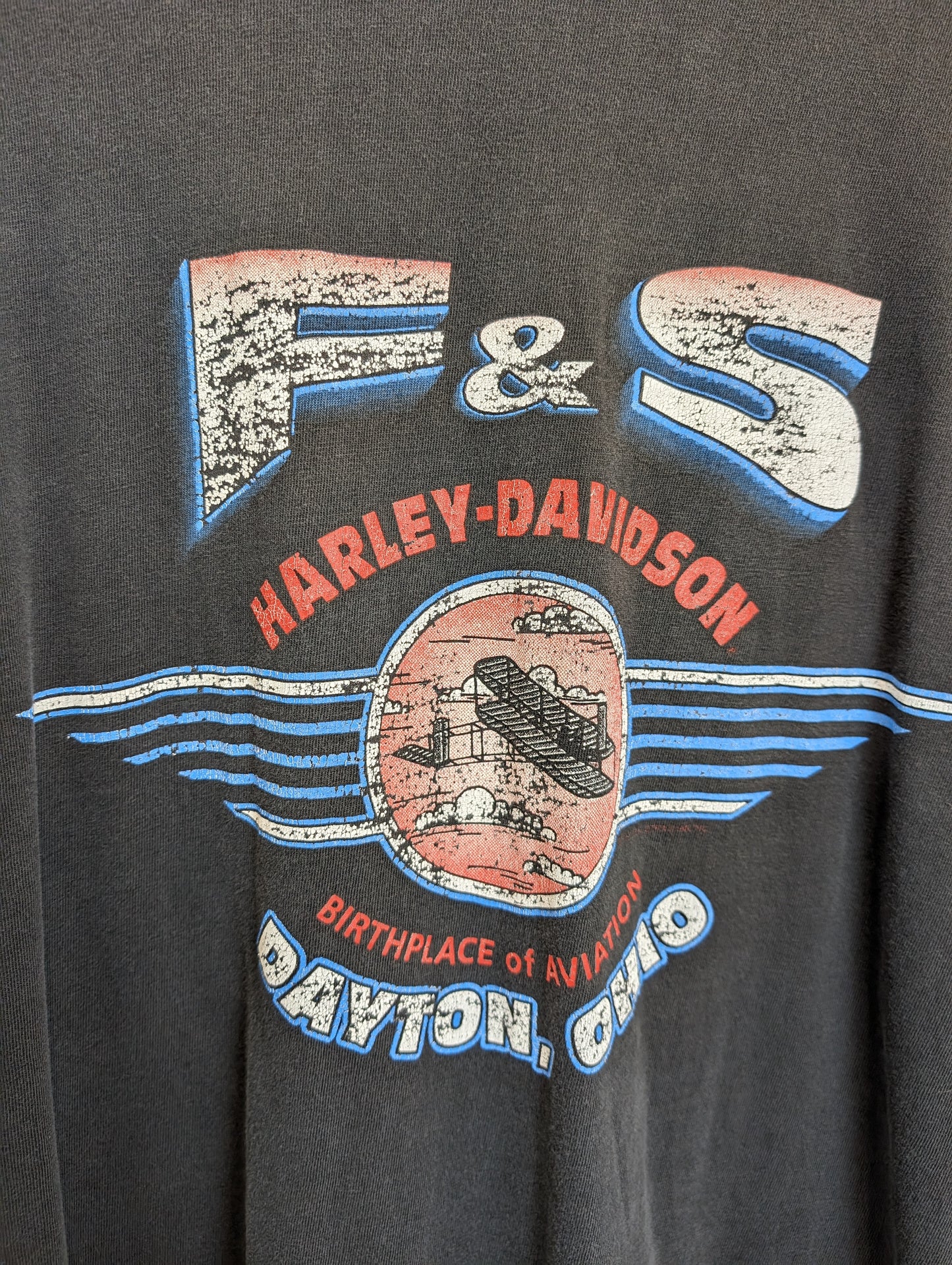 Harley Davidson true vintage trashed American unisex t-shirt premium