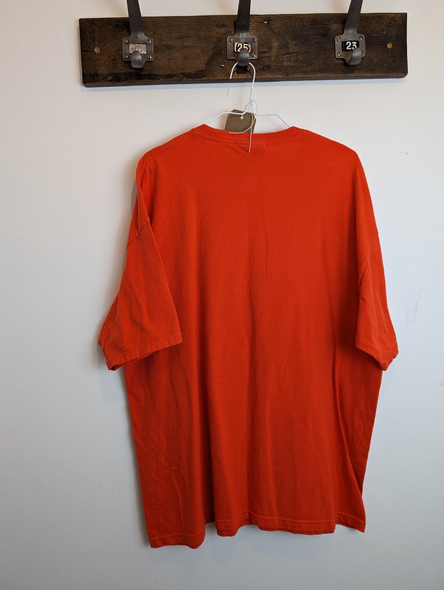 Bright orange vintage t-shirt unisex size XL Football Florida